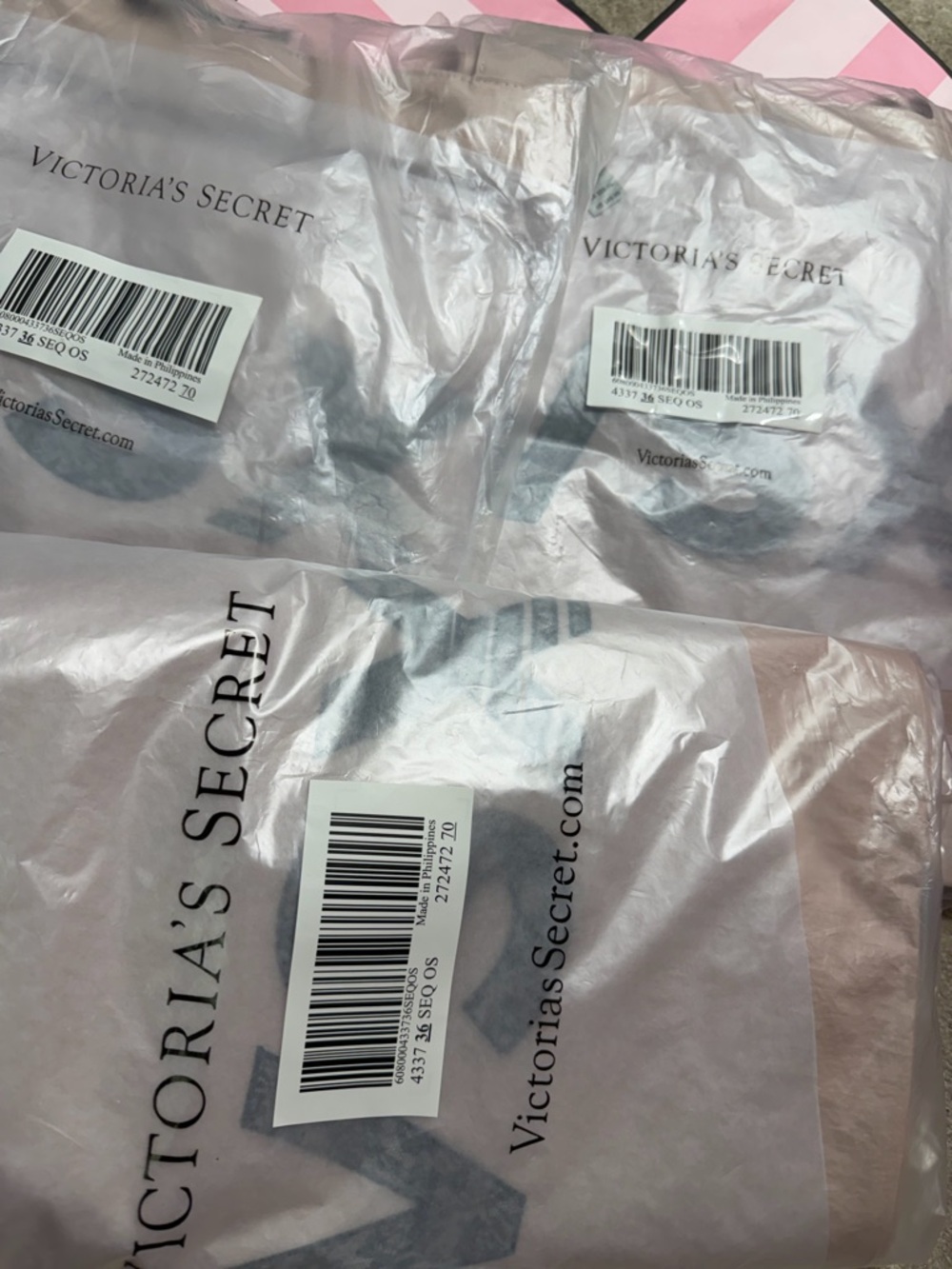 2 VSX Victoria's Secret Totes